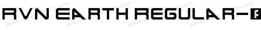 RVN Earth Regular字体转换